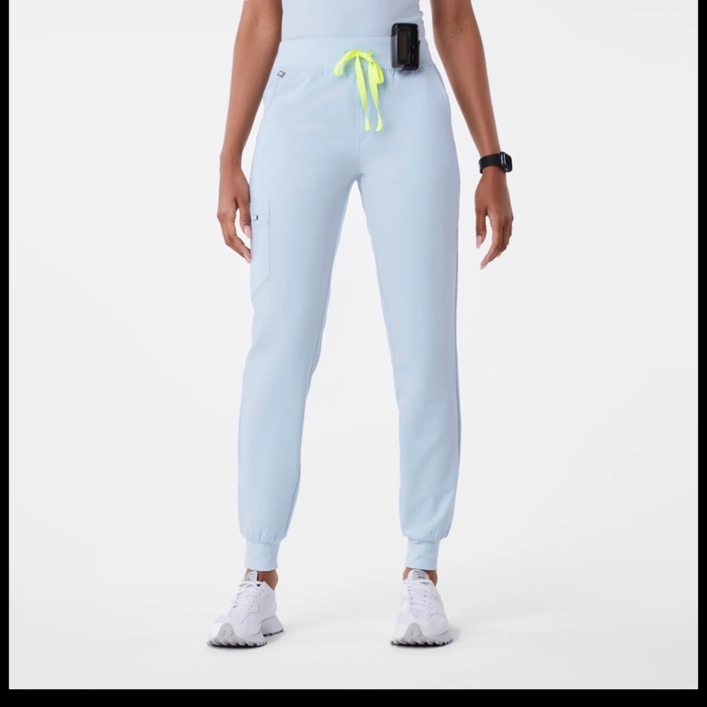 Light Blue Jogger Pants